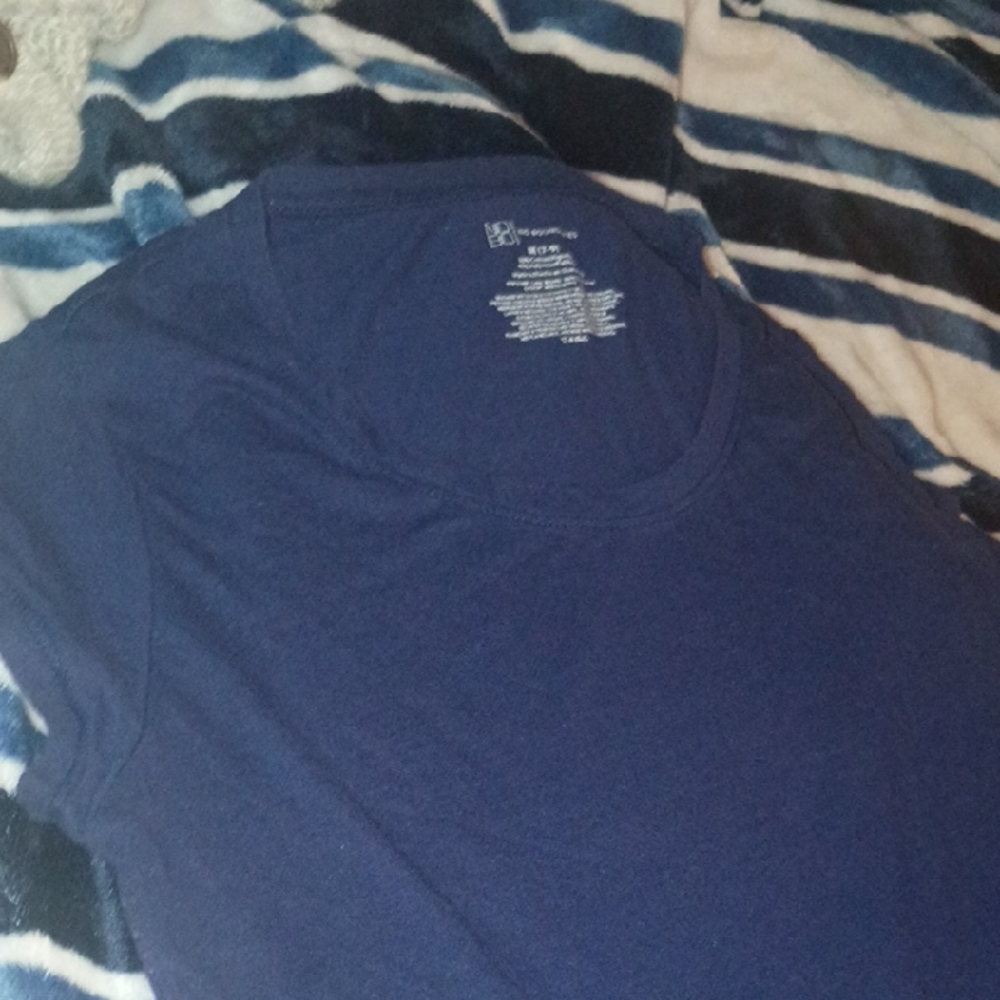 NOBO Navy Crew Neck Tee